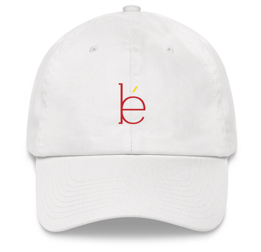 White Red w/ Yellow bé Dad Hat