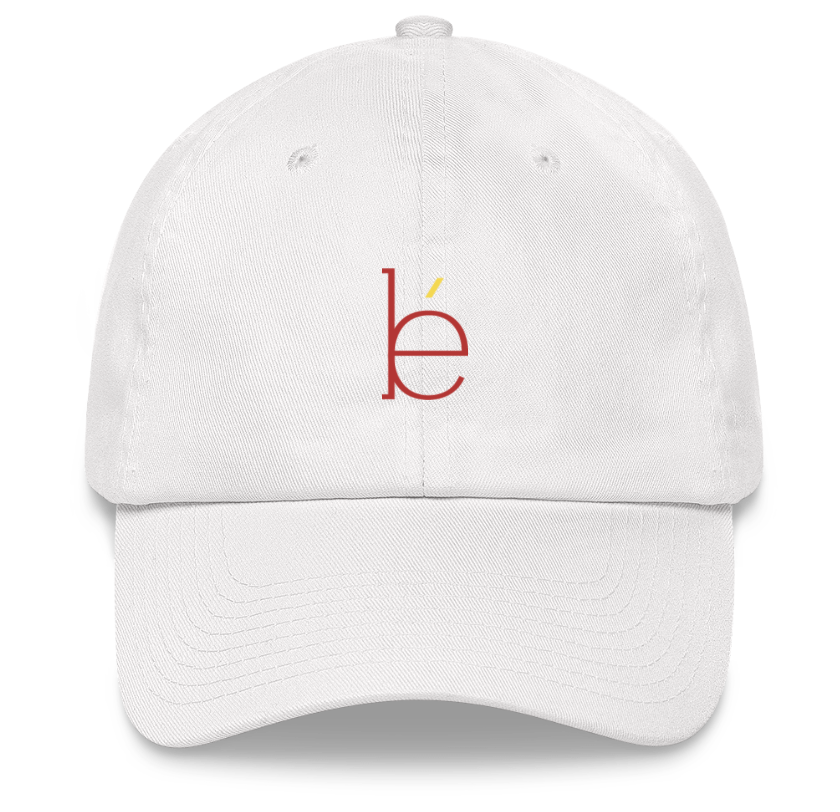White Red w/ Yellow bé Dad Hat