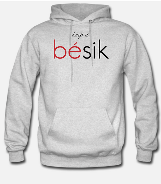 men's keep it bésik hoodie