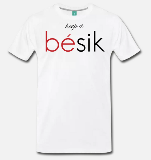 men's keep it bésik t-shirt