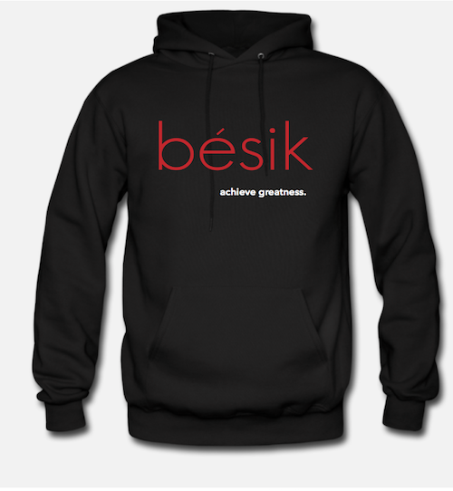 bésik achieve greatness hoodie