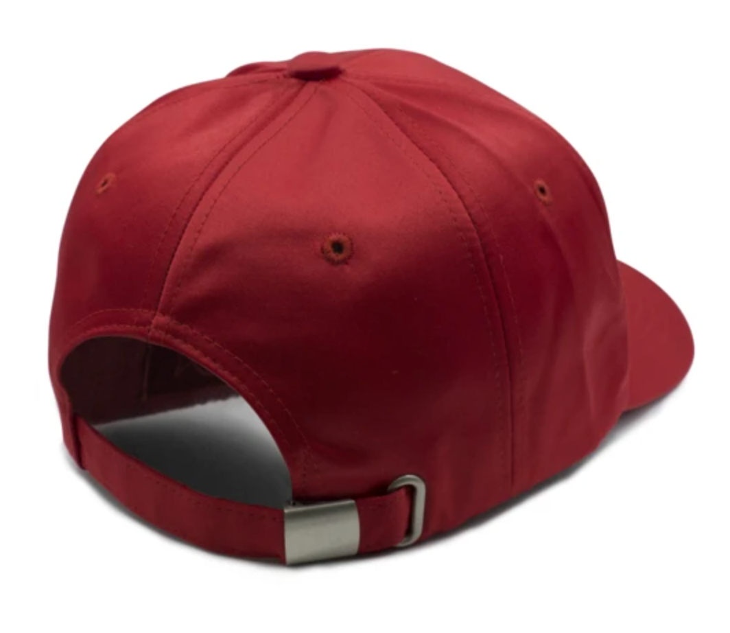 Red Satin bésik Cap