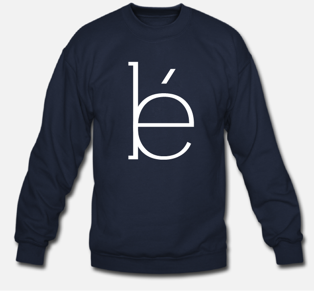 men's bé crew neck