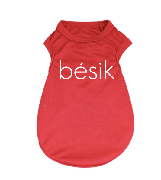 Red bésik dog shirt