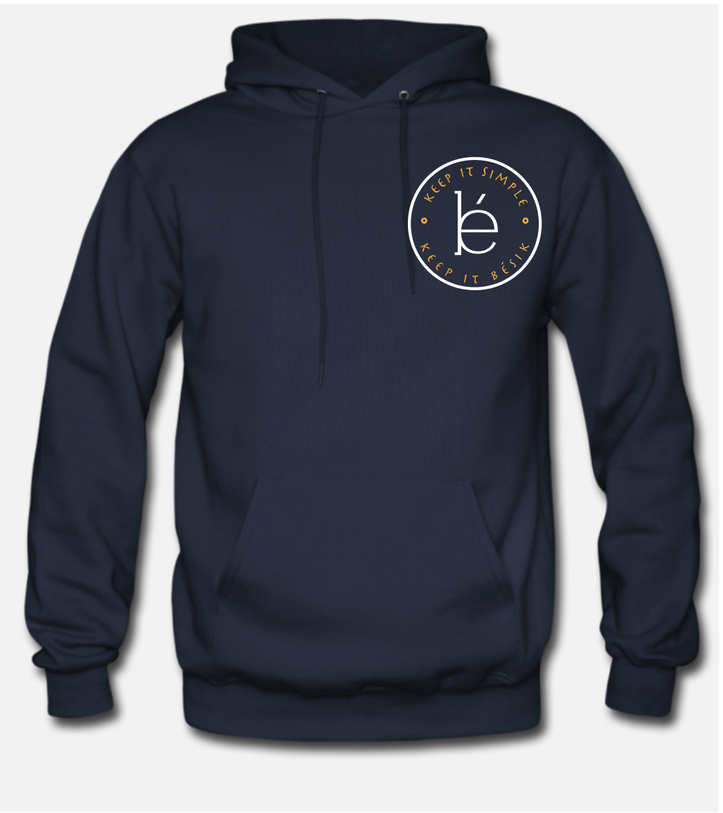 Premium Navy Blue Hoodie (Pocket)